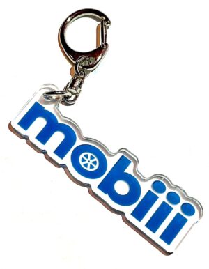 mobiiiオリジナルクリアキーホルダー